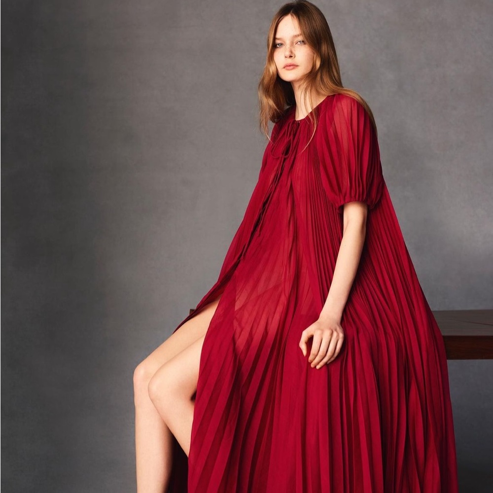 Rebecca Taylor Pleated Gown